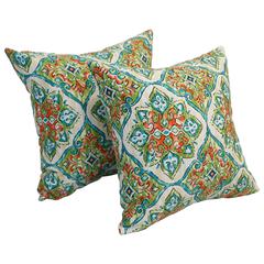 17-inch Square Polyester Outdoor Throw Pillows (Set of 2) 9910-S2-OD-190