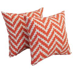 17-inch Square Polyester Outdoor Throw Pillows (Set of 2) 9910-S2-OD-199