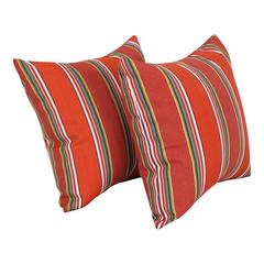 17-inch Square Polyester Outdoor Throw Pillows (Set of 2) 9910-S2-OD-209