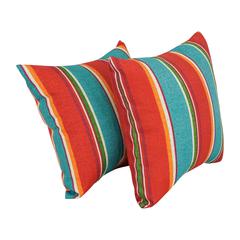17-inch Square Polyester Outdoor Throw Pillows (Set of 2) 9910-S2-OD-233