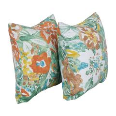 17-inch Square Polyester Outdoor Throw Pillows (Set of 2) 9910-S2-OD-234