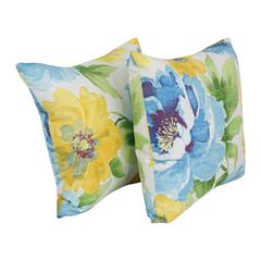 17-inch Square Polyester Outdoor Throw Pillows (Set of 2) 9910-S2-OD-244