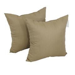 17-inch Square Premium Polyester Outdoor Throw Pillows (Set of 2) 9910-S2-PO-010