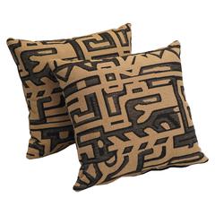 17-inch Tapestry Throw Pillows with Inserts (Set of 2) 9910-S2-ZP-ID-034