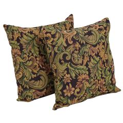 17-inch Tapestry Throw Pillows with Inserts (Set of 2) 9910-S2-ZP-ID-053