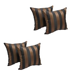 17-inch Square Polyester Outdoor Throw Pillows (Set of 4)