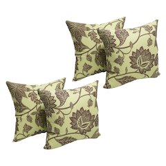 17-inch Square Polyester Outdoor Throw Pillows (Set of 4)