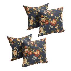 17-inch Jacquard Throw Pillows with Inserts (Set of 4)  9910-S4-ID-005