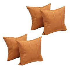 17-inch Jacquard Throw Pillows with Inserts (Set of 4)  9910-S4-ID-023