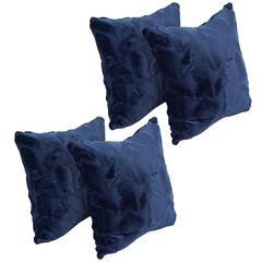 17-inch Jacquard Throw Pillows with Inserts (Set of 4)  9910-S4-ID-150
