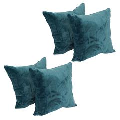 17-inch Jacquard Throw Pillows with Inserts (Set of 4)  9910-S4-ID-152