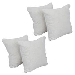 17-inch Jacquard Throw Pillows with Inserts (Set of 4)  9910-S4-ID-155