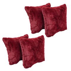 17-inch Jacquard Throw Pillows with Inserts (Set of 4)  9910-S4-ID-157
