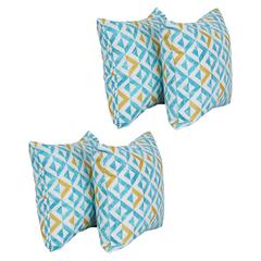 17-inch Square Polyester Outdoor Throw Pillows (Set of 4) 9910-S4-OD-239