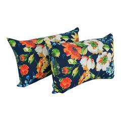 12 x 20-inch Rectangular Spun Poly Throw Pillows (Set of 2)  9911-S2-REO-59