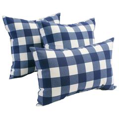 18 inch Throw Pillow and Two 20 inch by 8 inch Bolsters (Set of 3)  9917-S3-CO-JO18-15