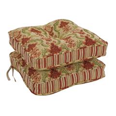 17-inch Premium Tapestry Corded Chair Cushions (Set of 2) CO-917X17CD-S2-COTP-2