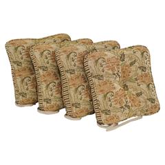 17-inch Premium Tapestry Corded Chair Cushions (Set of 4) CO-917X17CD-S4-COTP-1