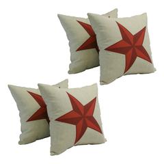 Spun Polyester 17-inch Outdoor Throw Pillows (Set of 4)  CO-JO18-08-S4