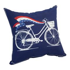 Spun Polyester 17-inch Double-sided Outdoor Throw Pillow  CO-JO18-DS-05-S1
