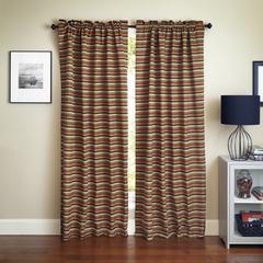Blazing Needles 108-inch by 52-inch Patterned Jacquard Chenille Curtain Panels (Set of 2)