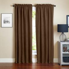 Blazing Needles 108-inch by 52-inch Microsuede Blackout Curtain Panels (Set of 2)