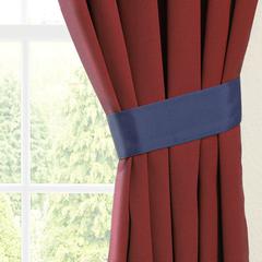 Blazing Needles 63-inch by 52-inch Twill Insulated Blackout Two-Tone Reversible Curtain Panels (Set of 2)