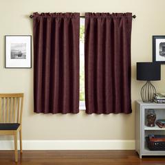 Blazing Needles 63-inch by 52-inch Patterned Jacquard Chenille Curtain Panels (Set of 2)