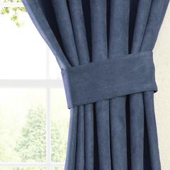 Blazing Needles 63-inch by 52-inch Microsuede Blackout Curtain Panels (Set of 2)