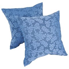 Blaziing Needles 17-inch Outdoor Spun Polyester Throw Pillows (Set of 2)