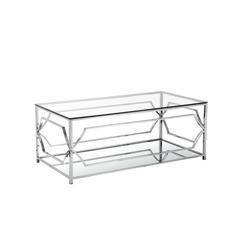 Z-Edward Rect Coffee Table Steel