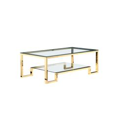 Z-Laurence Long Coffee Table Gold