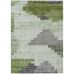 Machine Washable Indoor/Outdoor Chantille Fern 3' x 5' Rug