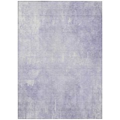 Machine Washable Indoor/Outdoor Chantille Lavender 3' x 5' Rug