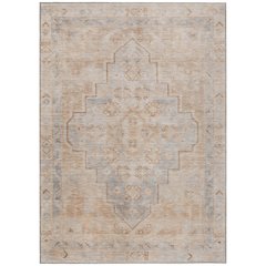 Machine Washable Indoor/Outdoor Chantille Copper 3' x 5' Rug