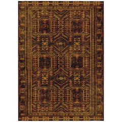 Machine Washable Indoor/Outdoor Chantille Paprika 3' x 5' Rug