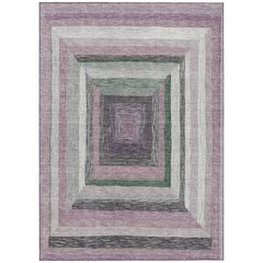 Machine Washable Indoor/Outdoor Chantille Blush 3' x 5' Rug