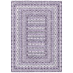 Machine Washable Indoor/Outdoor Chantille Lavender 3' x 5' Rug