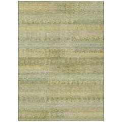 Machine Washable Indoor/Outdoor Chantille ACN2029 Sage 3' x 5' Rug