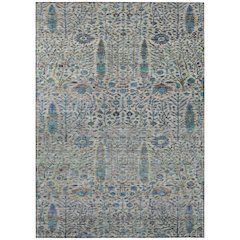 Machine Washable Indoor/Outdoor Chantille ACN2053 Brown 3' x 5' Rug