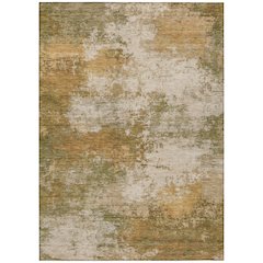 Machine Washable Indoor/Outdoor Chantille ACN2064 Copper 3' x 5' Rug