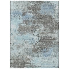 Machine Washable Indoor/Outdoor Chantille ACN2065 Taupe 3' x 5' Rug