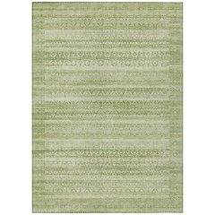 Machine Washable Indoor/Outdoor Chantille ACN2101 Sage 3' x 5' Rug