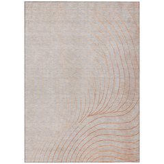 Machine Washable Indoor/Outdoor Chantille ACN2107 Copper 3' x 5' Rug