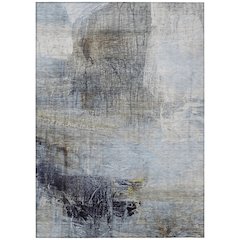 Machine Washable Indoor/Outdoor Chantille ACN2117 Sky 3' x 5' Rug