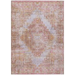 Machine Washable Indoor/Outdoor Chantille ACN2140 Blush 3' x 5' Rug