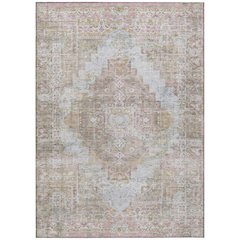 Machine Washable Indoor/Outdoor Chantille ACN2140 Taupe 3' x 5' Rug
