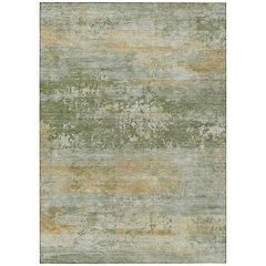 Machine Washable Indoor/Outdoor Chantille ACN2146 Aloe 3' x 5' Rug