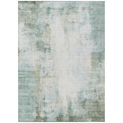 Machine Washable Indoor/Outdoor Chantille ACN2171 Sage 3' x 5' Rug