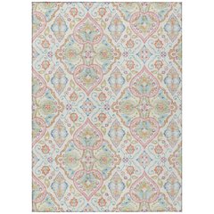 Machine Washable Indoor/Outdoor Chantille ACN2207 Ivory 3' x 5' Rug
